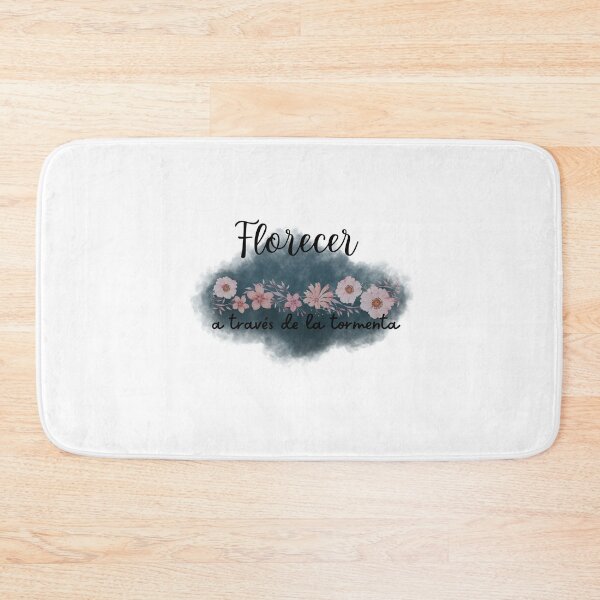 Item preview, Bloom Through the Storm | Inspirational Floral Quote Design designed and sold by auramiadesings.