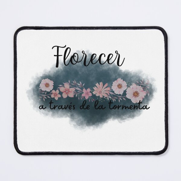 Item preview, Bloom Through the Storm | Inspirational Floral Quote Design designed and sold by auramiadesings.