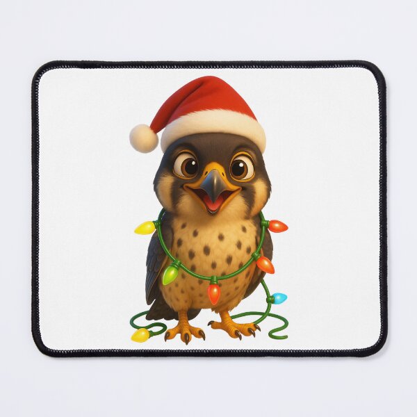 Item preview, Christmas Peregrine Falcon designed and sold by Sillytoe.