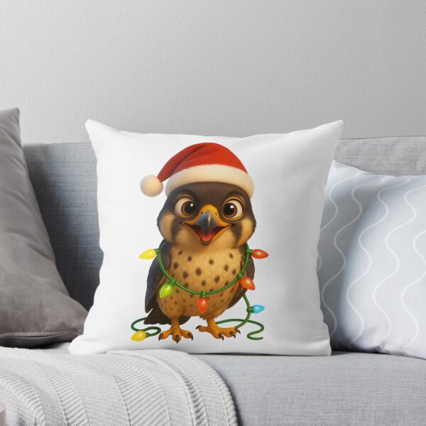 Item preview, Christmas Peregrine Falcon designed and sold by Sillytoe.