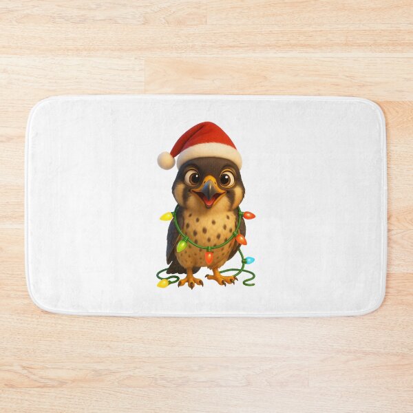 Item preview, Christmas Peregrine Falcon designed and sold by Sillytoe.