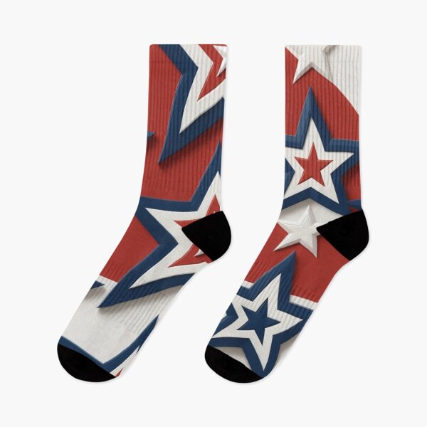 Item preview, Bold American Star Celebration Pattern designed and sold by IntelliMindDesigns.