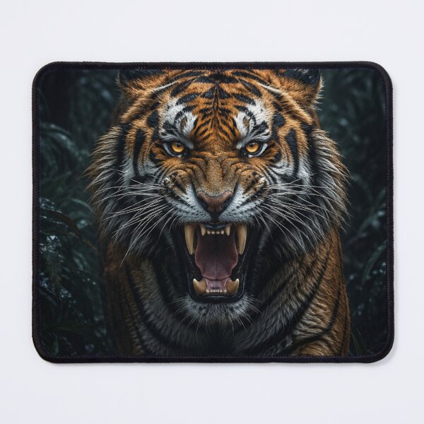 Item preview, Roaring Tiger in the Jungle designed and sold by Vexorask.