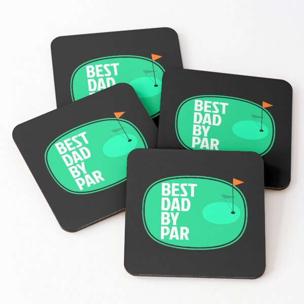 Item preview, Golf And Fatherhood Both Take Patience Funny Dad Quote Design designed and sold by msaloyach.