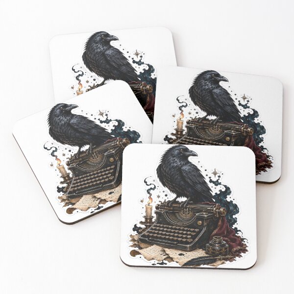 Item preview, Poetcore Raven Desk designed and sold by StickyGuys.