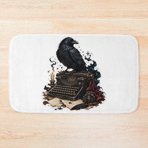 Item preview, Poetcore Raven Desk designed and sold by StickyGuys.