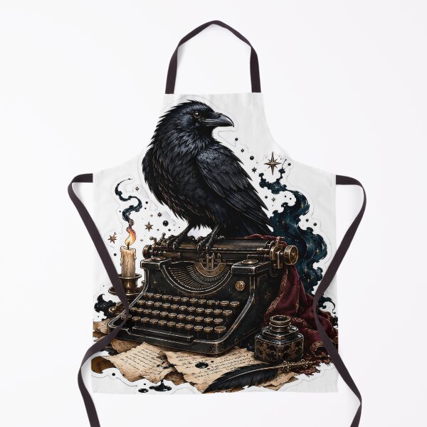 Item preview, Poetcore Raven Desk designed and sold by StickyGuys.