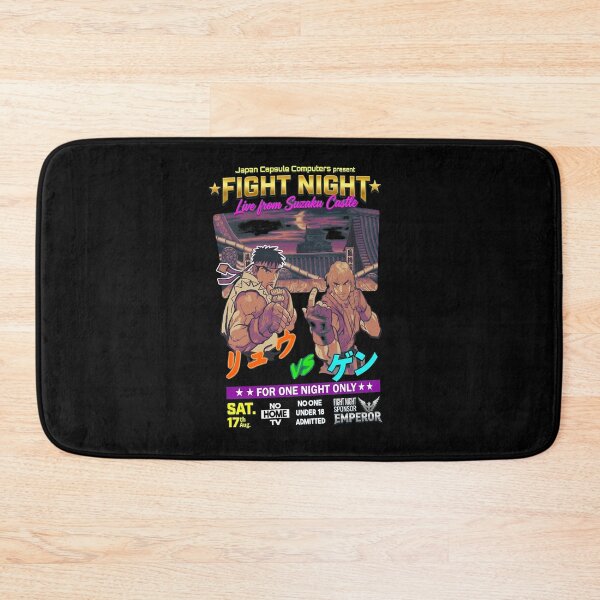 Item preview, FIGHT NIGHT Suzaku Castle Ryu Vs Ken designed and sold by AgentJerichoArt.