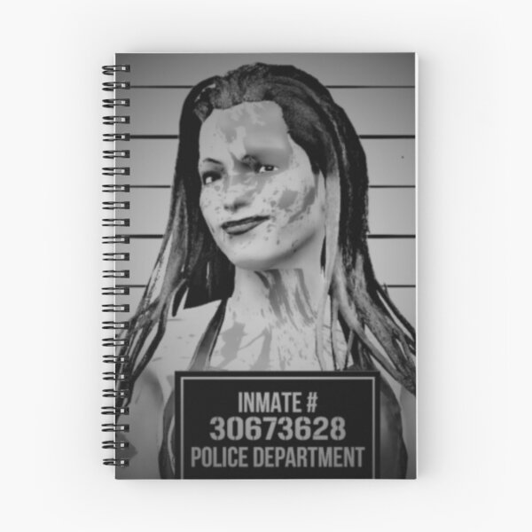 Item preview, Vintage Inmate Mugshot Badass Comic Portrait designed and sold by Zantuoias.