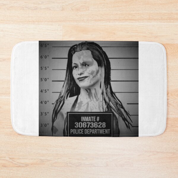 Item preview, Vintage Inmate Mugshot Badass Comic Portrait designed and sold by Zantuoias.