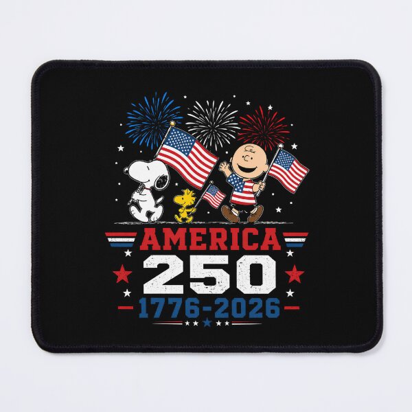 Item preview, Funny Peanuts Gang Snoopy Happy 4th Of July America designed and sold by Har-vee.