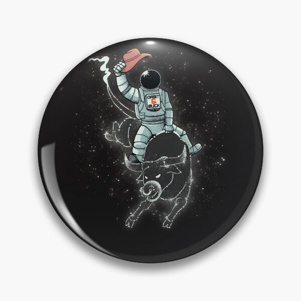 Item preview, Astronaut Riding Star Bull Cosmic Rider designed and sold by Orimakera.