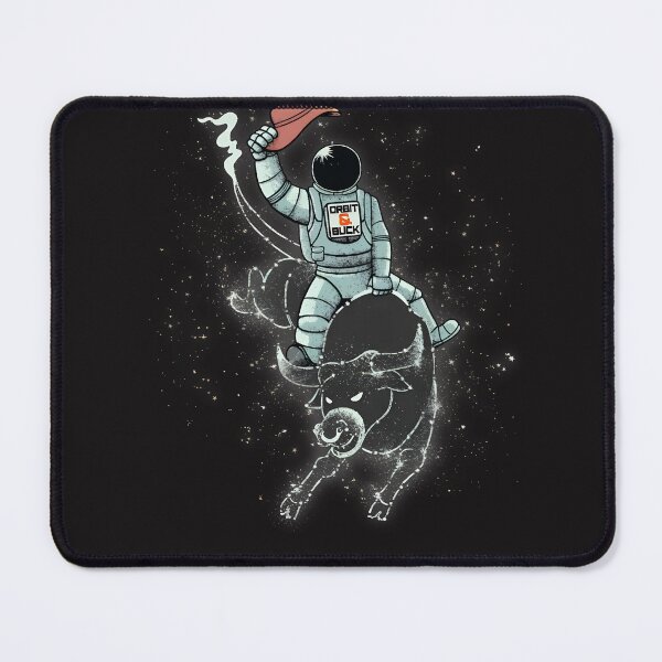 Item preview, Astronaut Riding Star Bull Cosmic Rider designed and sold by Orimakera.