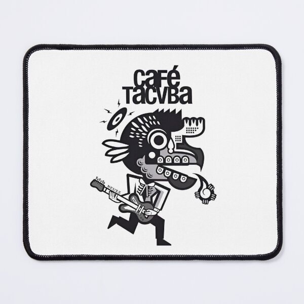Item preview, Cafe Tacvba Retro Mexican Rock Band Art designed and sold by VelvetEasel.