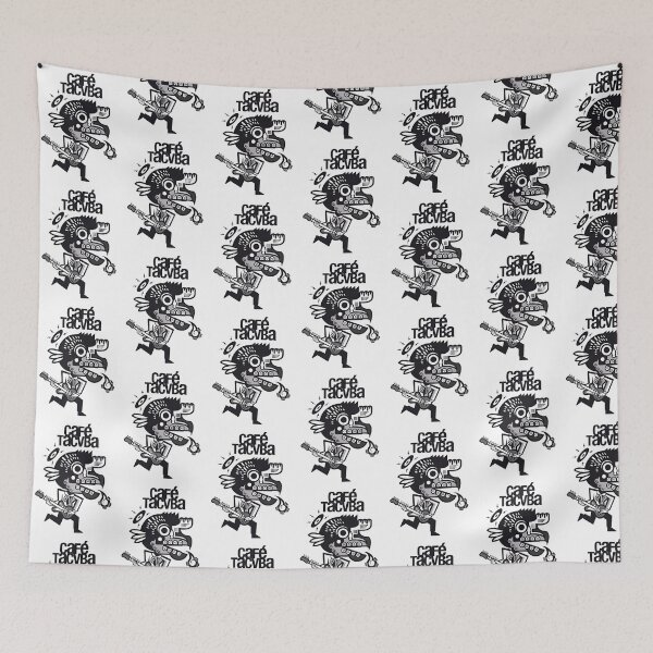 Item preview, Cafe Tacvba Retro Mexican Rock Band Art designed and sold by VelvetEasel.