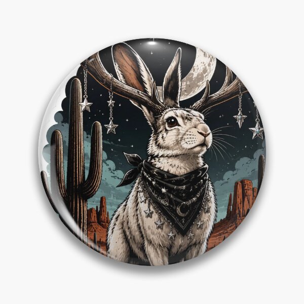 Item preview, Rodeo Noir Jackalope designed and sold by StickyGuys.