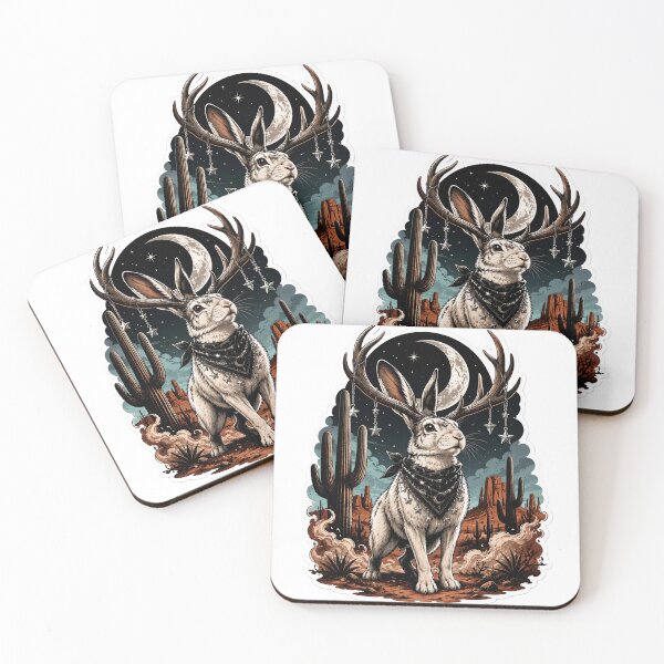 Item preview, Rodeo Noir Jackalope designed and sold by StickyGuys.