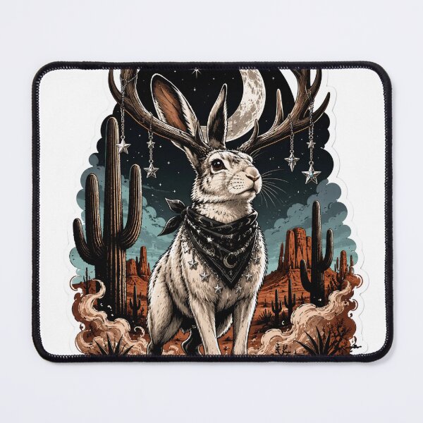 Item preview, Rodeo Noir Jackalope designed and sold by StickyGuys.