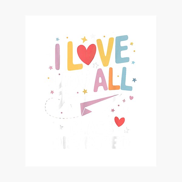 Item preview, I Love You All Class Dismissed Tee for Teachers Schools Out T-Shirt designed and sold by JJLetterDesigns.