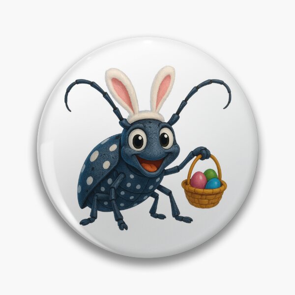 Item preview, Easter Asian Longhorn Beetle designed and sold by Sillytoe.