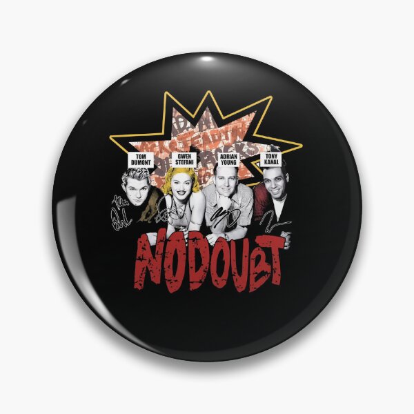 Item preview, Arte de la banda de rock alternativo retro de los 90, No Doubt designed and sold by VelvetEasel.