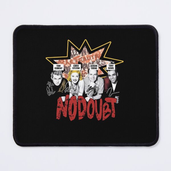 Item preview, No Doubt Retro 90s Alternative Rock Band Art designed and sold by VelvetEasel.