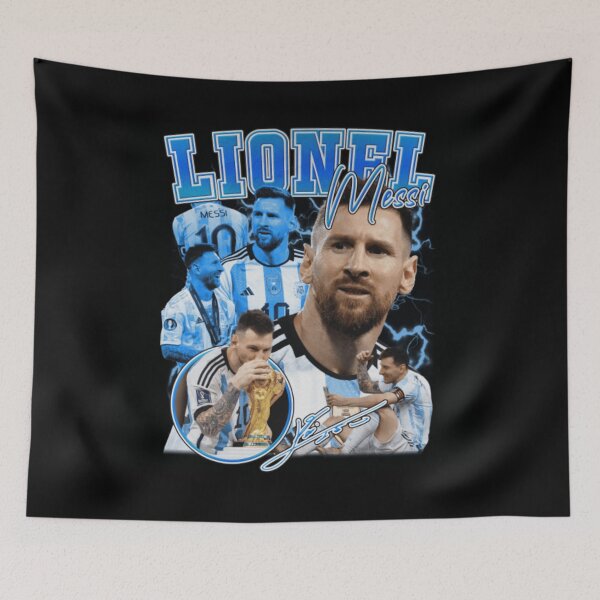 Item preview, Lionel Messi FIFA World Cup Champion Signature designed and sold by Soceitiz.