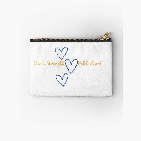 Item preview, Quiet Strength, Bold Heart | Inspirational Minimalist Quote Design designed and sold by auramiadesings.
