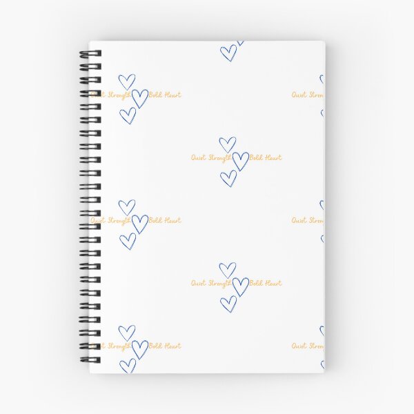 Item preview, Quiet Strength, Bold Heart | Inspirational Minimalist Quote Design designed and sold by auramiadesings.