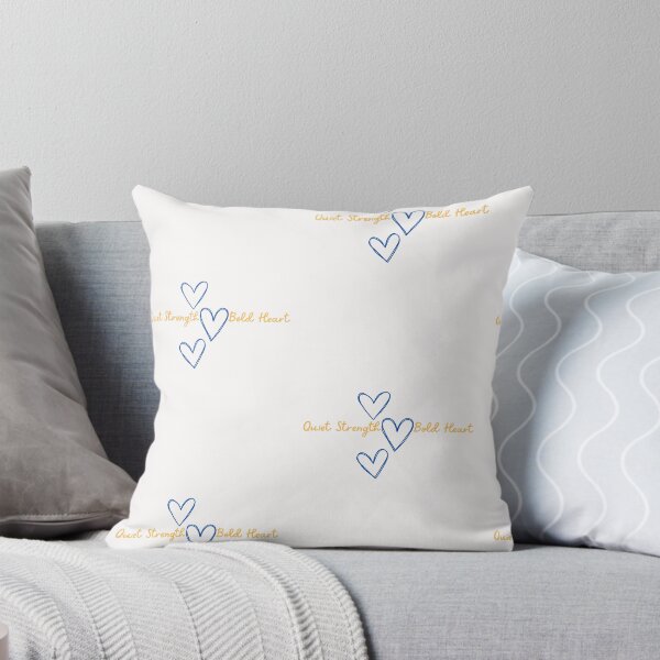 Item preview, Quiet Strength, Bold Heart | Inspirational Minimalist Quote Design designed and sold by auramiadesings.