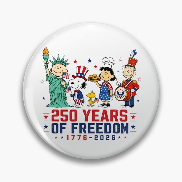 Item preview, USA Freedom Peanuts Gang Snoopy and Friends Happy 4th Of July America designed and sold by Har-vee.