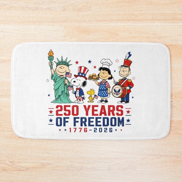 Item preview, USA Freedom Peanuts Gang Snoopy and Friends Happy 4th Of July America designed and sold by Har-vee.