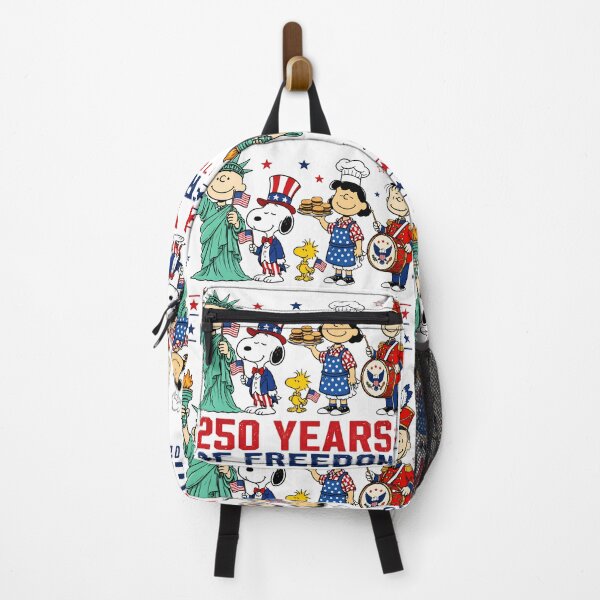 Item preview, USA Freedom Peanuts Gang Snoopy and Friends Happy 4th Of July America designed and sold by Har-vee.