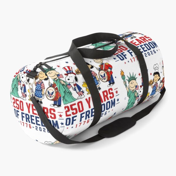 Item preview, USA Freedom Peanuts Gang Snoopy and Friends Happy 4th Of July America designed and sold by Har-vee.