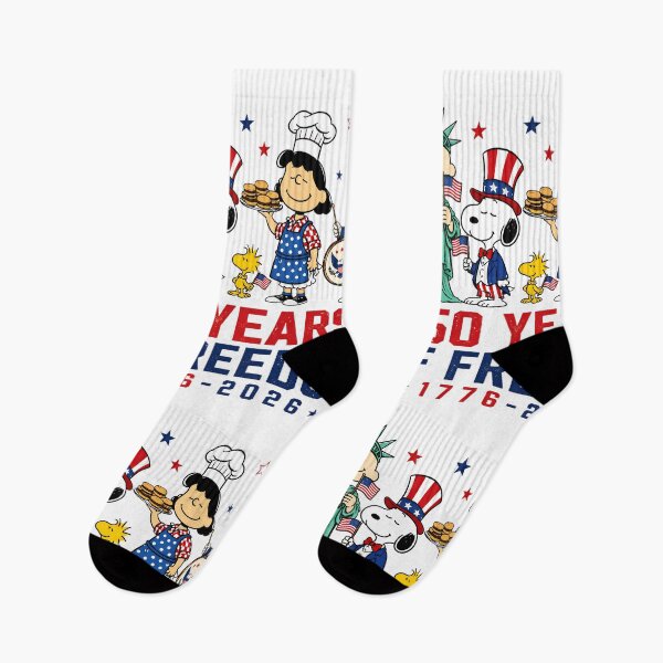 Item preview, USA Freedom Peanuts Gang Snoopy and Friends Happy 4th Of July America designed and sold by Har-vee.