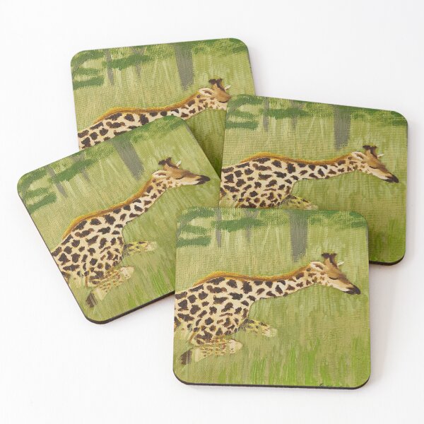 Item preview, Masai Giraffe in field  designed and sold by sativaul.