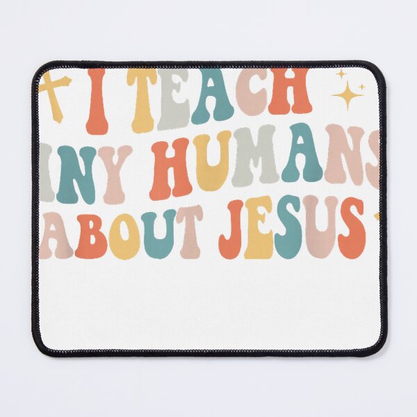 Item preview, I Teach Tiny Humans About Jesus Christian Back To School Chr T-Shirt designed and sold by Cobra_Shop.