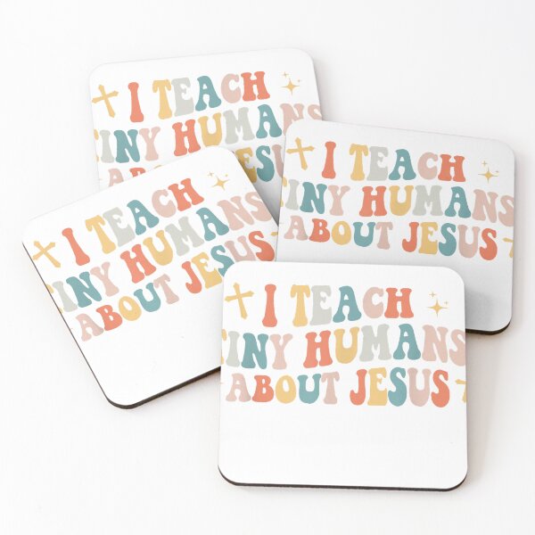 Item preview, I Teach Tiny Humans About Jesus Christian Back To School Chr T-Shirt designed and sold by Cobra_Shop.