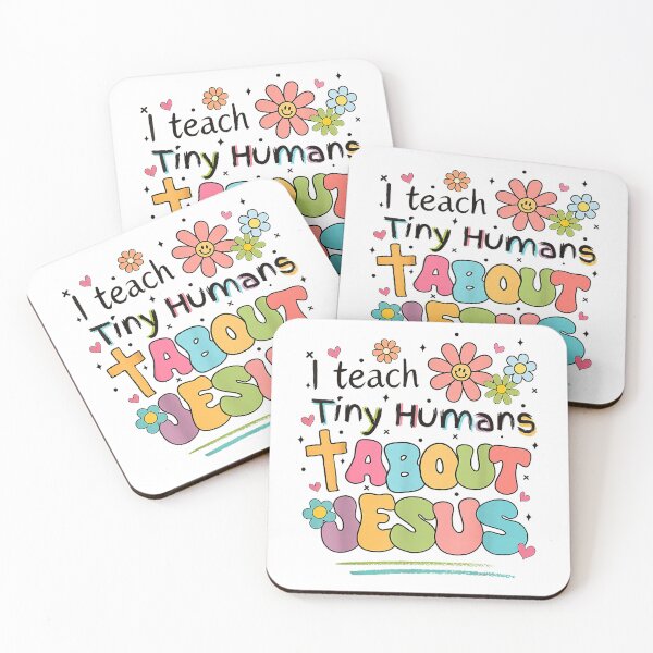 Item preview, I Teach Tiny Humans About Jesus Christian Bible Teacher T-Shirt designed and sold by Ascendly.