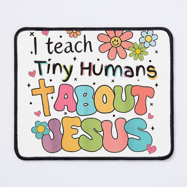 Item preview, I Teach Tiny Humans About Jesus Christian Bible Teacher T-Shirt designed and sold by Ascendly.