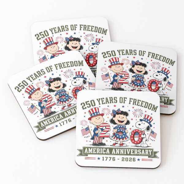Item preview, USA Independence Day | Peanuts Gang | Snoopy and Friends | Happy 4th Of July designed and sold by Har-vee.