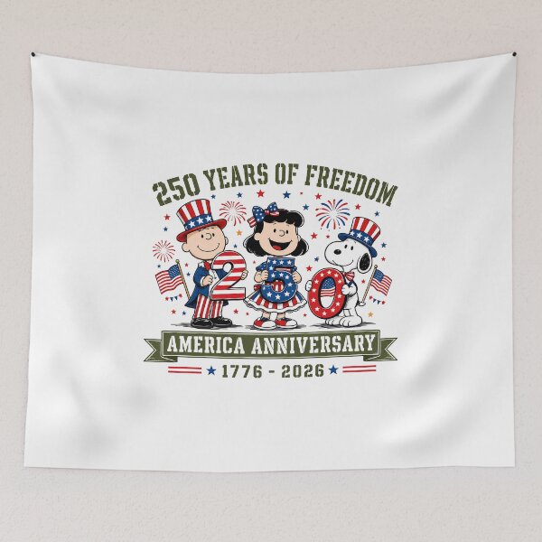 Item preview, USA Independence Day | Peanuts Gang | Snoopy and Friends | Happy 4th Of July designed and sold by Har-vee.