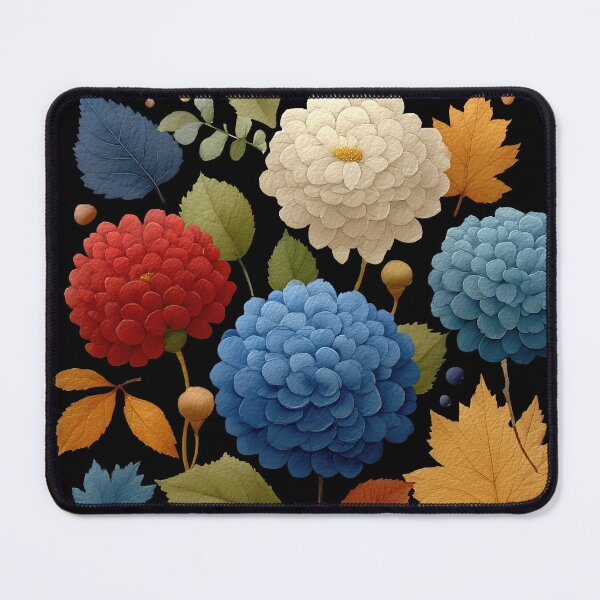 Item preview, Textured 3D Autumn Floral Bouquet Art designed and sold by colorful-white.