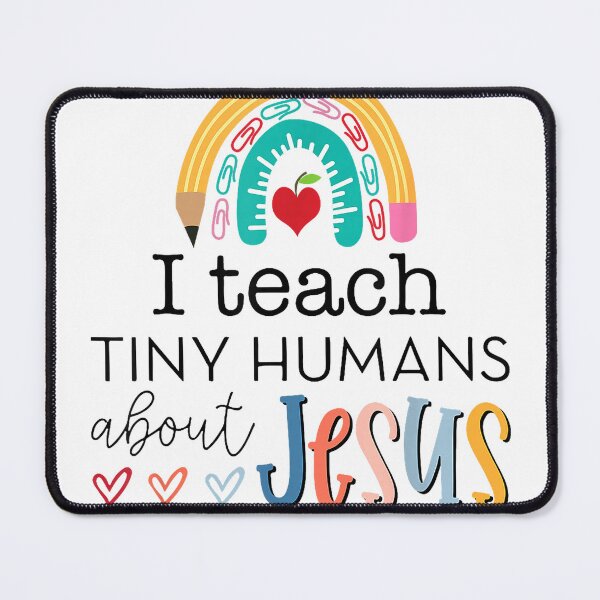 Item preview, i Teach Tiny Humans About Jesus Christian Teacher T-Shirt designed and sold by RKdrawings.