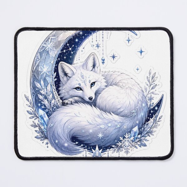 Item preview, Frost Fox Familiar designed and sold by StickyGuys.