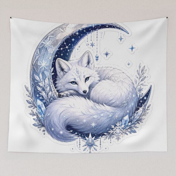 Item preview, Frost Fox Familiar designed and sold by StickyGuys.