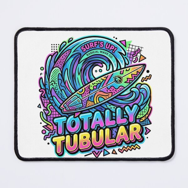 Item preview, Totally Tubular, Surf's Up designed and sold by RisingWolfStudio.