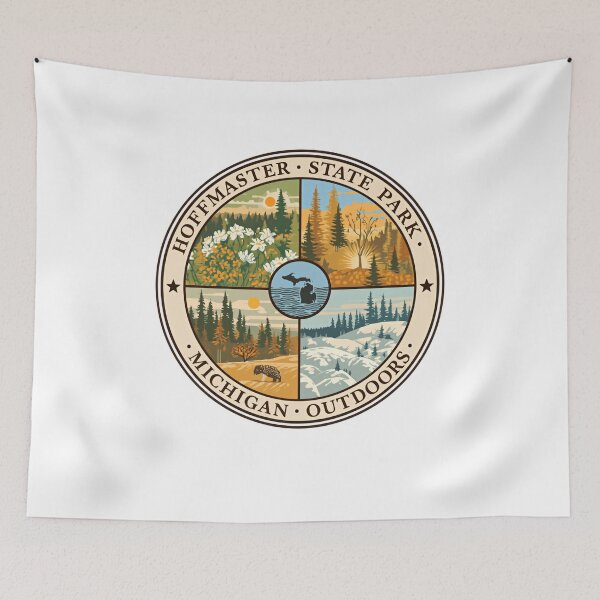 Item preview, Hoffmaster State Park Michigan Outdoors Hiking Camping Nature Travel designed and sold by Simsimah26Parks.