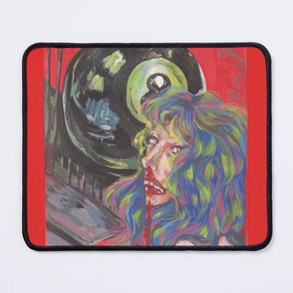 Item preview, Dark Psychedelic Magic 8 Ball Painting designed and sold by PsychVortex.
