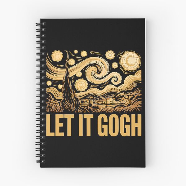 Item preview, Let It Gogh Funny Vincent Van Gogh Starry Night designed and sold by Littermin.
